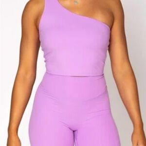 P'tula Asymmetrical crop top